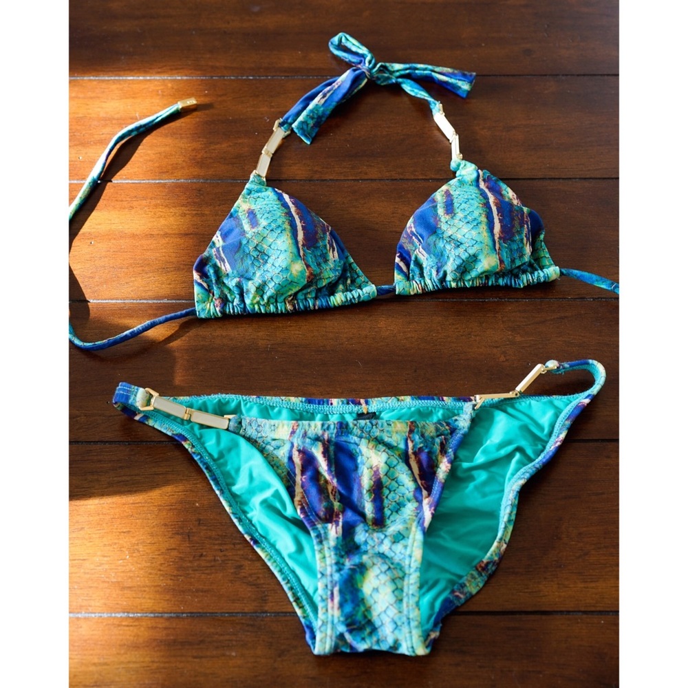 Vix Bikini Turquoise-Beautiful colors S/topXSbtm